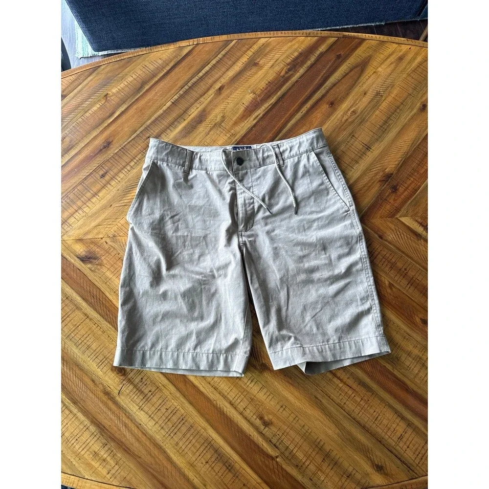 Faherty All Day Shorts Men’s 31 Khaki 9 Inch Stretch